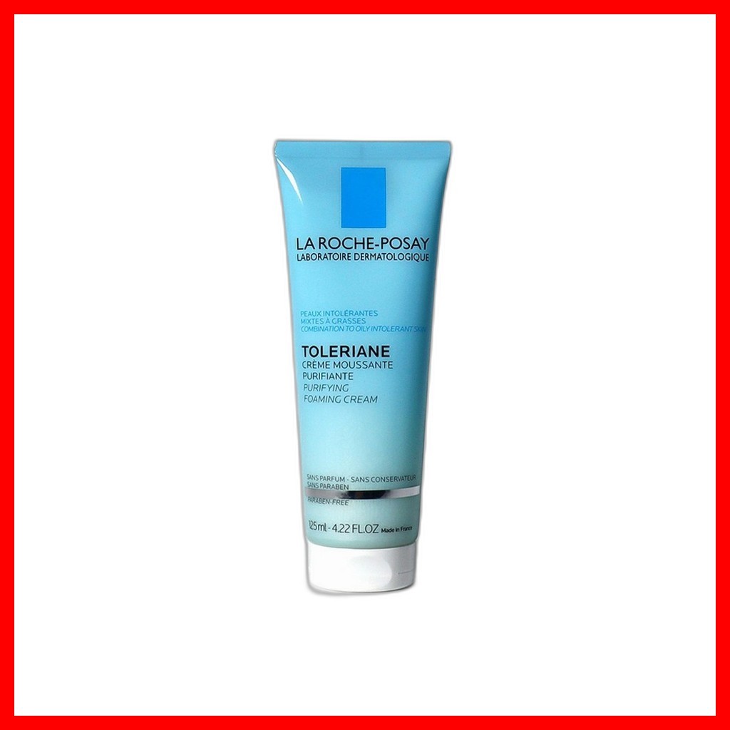 [la rochersay] Toleriane Purifying Foaming Cream, 125ml, 1pc / Korean Cleanser / Foaming Cream