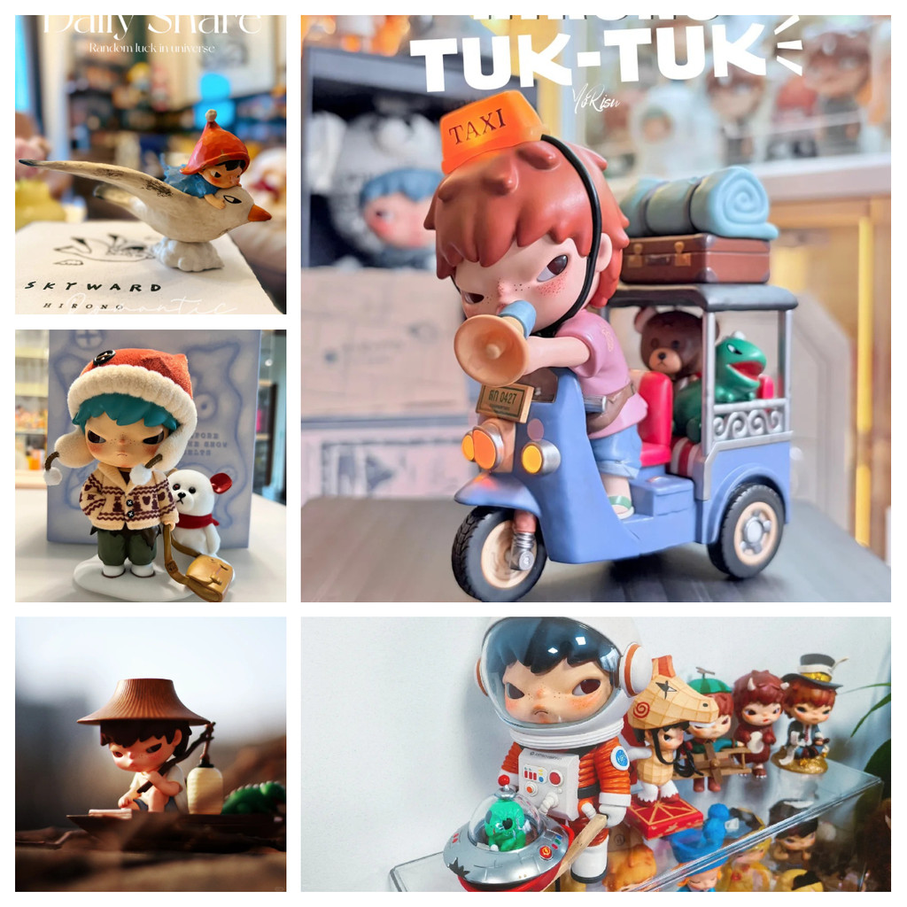 Hirono ลอย Market ตุ๊กตาเบื้องหลังเวลาหุ่นค้นหาสําหรับคนต่างด้าวหุ่น Skyward ตุ๊กตาก่อน Snow Melts ต