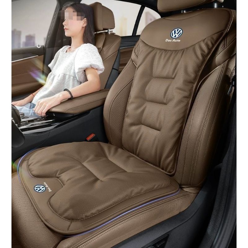 แผ่นรองเบาะรถยนต์หนัง Nappa Perforated – อุปกรณ์ป้องกันการหุ้มเบาะด้านหน้าระบายอากาศ – เข้ากันได้กับ