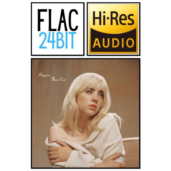 Flac 24 Album Billie Eilish - Happier Than Ever (2021) [E] HiRes