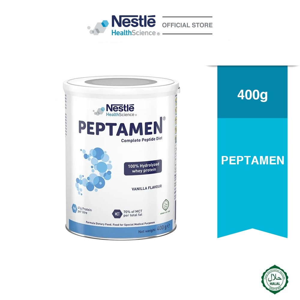 NESTLE PEPTAMEN® I For Impaired GI Adults Patients I 400g