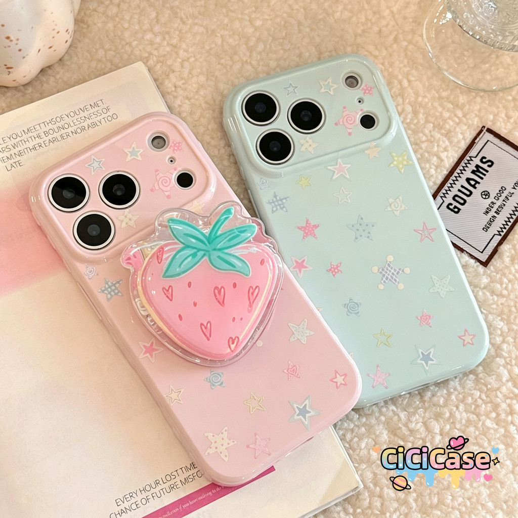 เคสโทรศัพท์ป้องกันการตกที่มีรูปดาวสีสันสดใส เหมาะสำหรับ Samsung A07 A17 A56 A36 A05s A05 A04 A03s A16 A15 A14 A13 A12