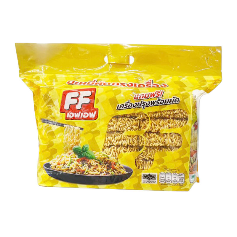 เอฟเอฟ บะหมี่กึ่งสำเร็จรูป รสหมี่ผัดทรงเครื่อง 1.1 กก. (FF Instant Noodle Thai Stir Fried Flavored 1