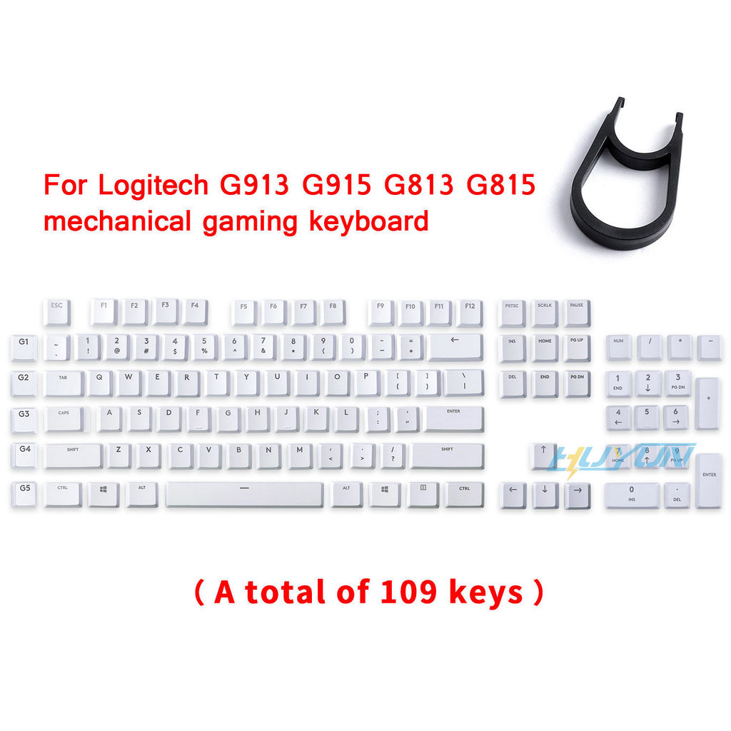 เหมาะสําหรับ Logitech GL Low Axis G915, G913, G815, G813 คีย์บอร์ดโปร่งแสง Keycap ขาตั้งกล้อง