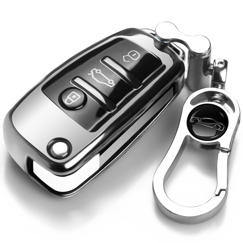เหมาะสําหรับ Audi 05/06/07/08/09/10 เก่า A6L รถ Q7 ปลั๊กแบบพับได้ฝาครอบหัวเข็มขัด