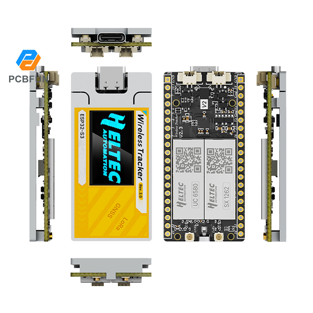Pcbfun Wireless Tracker V2 a Wireless Locator ตามที่ Esp32-S3Fn8 ชิปควบคุมหลักและเข้ากันได้กับ Esp32