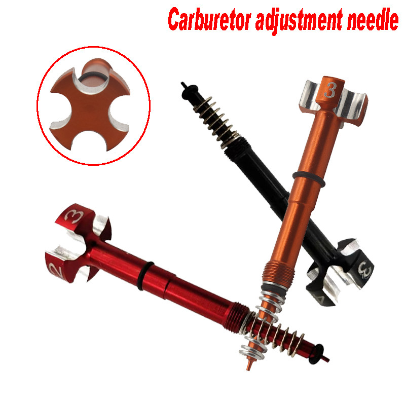 Air Fuel Mixture Screw CNC ปรับ Carb FCR Air Screw ใช้งานร่วมกับ KEIHIN คาร์บูเรเตอร์สี่จังหวะ FCR C
