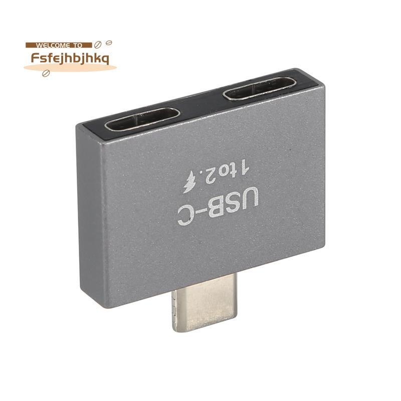 [fsfejhbjhkq]USB C Hub Splitter USB C Extension Connector Extension Connector สําหรับ USB C PD Charg