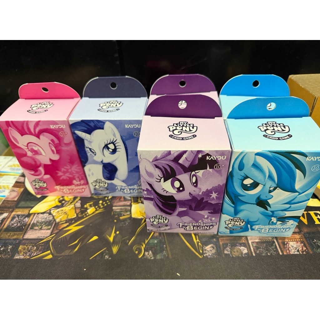 My Little Pony (MLP) Card game Stater deck ภาษาอังกฤษ 1St Edition(ไม่มีซองหลัง)