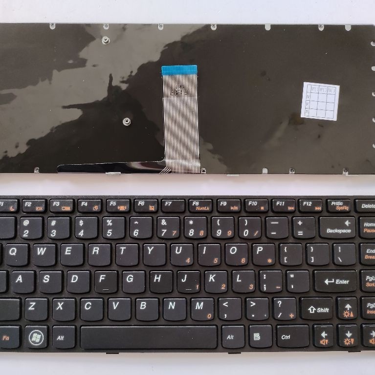 US Layout แป้นพิมพ์แล็ปท็อปสําหรับ Lenovo Ideapad Y480 Y480A Y480N Y480M Y480P ไม่มีจุดไม่มี backlit