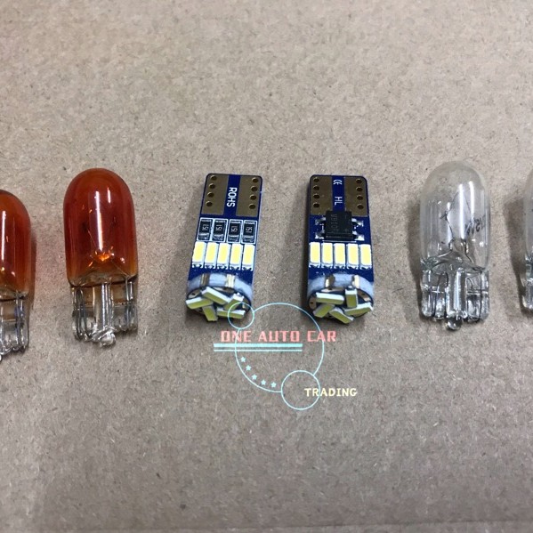 คุณภาพสูง 12V T10 SMD LED / T10 หลอดฮาโลเจน / หลอดสีส้มอําพัน