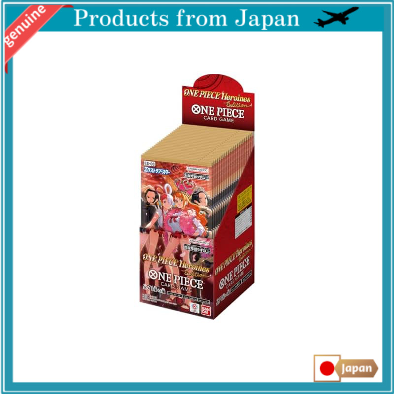 BANDAI ONE PIECE Card Game Extra Booster ONE PIECE Heroines Edition [EB-03]