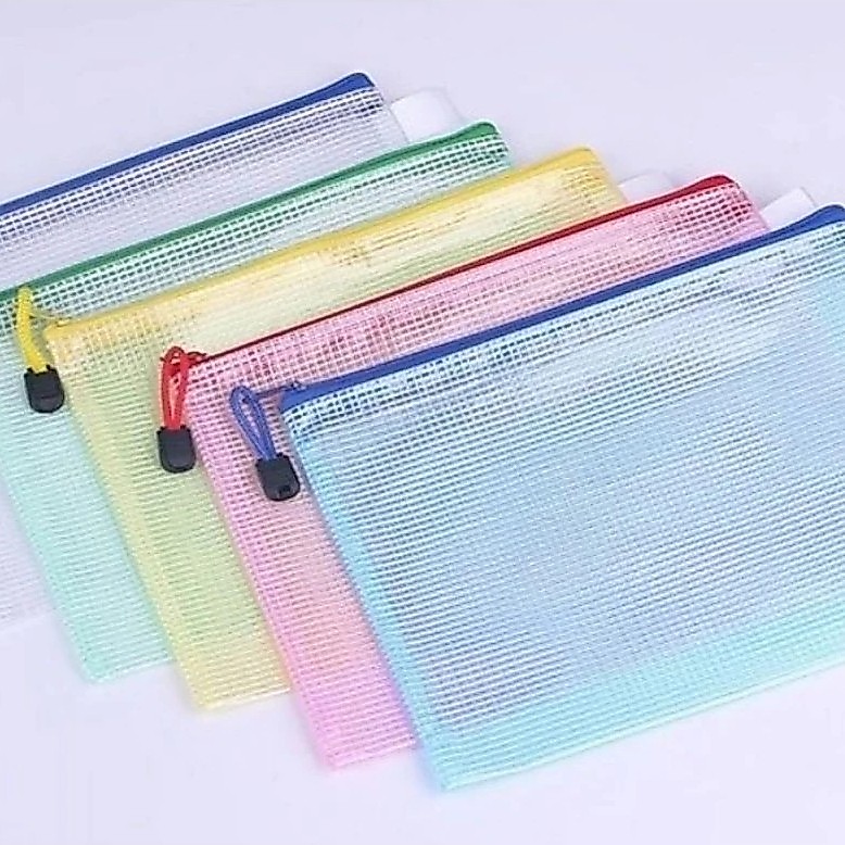 B5 Zipper Folder Color TZ-6003 ขนาดเล็ก (12 ชิ้น)