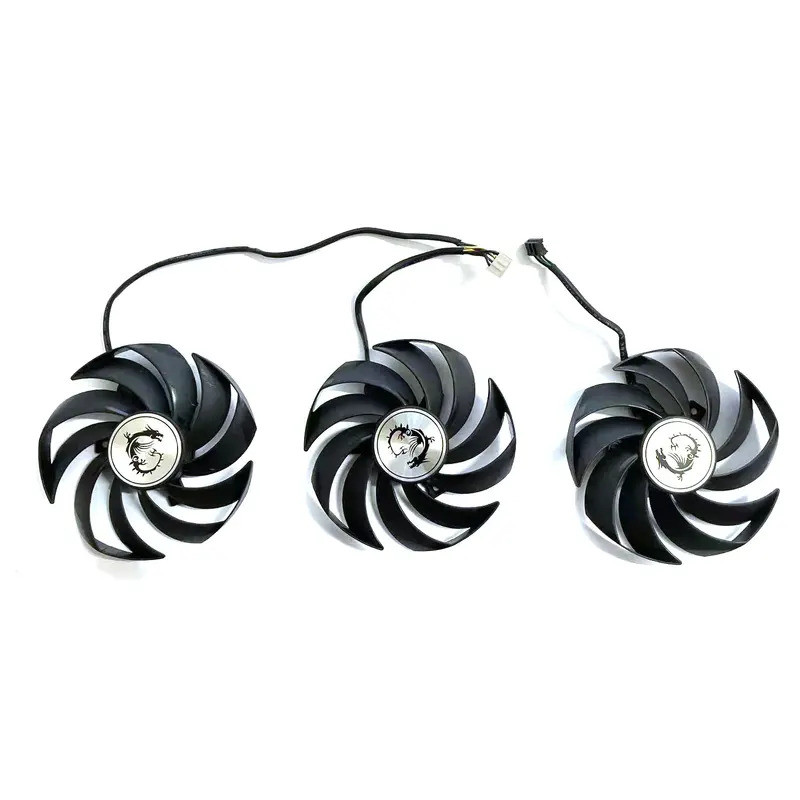 ใหม่ PLD09210B12HH 4PIN 90 มม.RX6800 6900 พัดลม GPU เหมาะสําหรับ MSI RX6800 6800XT 6900XT Gaming X T