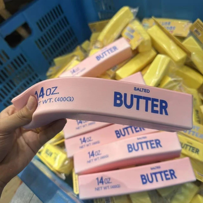 BERNARDO Butter Stick ของเล่นบีบ, Anti Stress Relax ของขวัญบีบ Butter Bar, ตลก Release Hand Stretch Elastic Squeeze Fidget ของเล่นเด็กของเล่น
