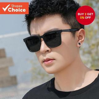 Korean Sunglasses UV400 Mercury Lens Eyewear for Men Driving Fashion Stylish Sunglasses