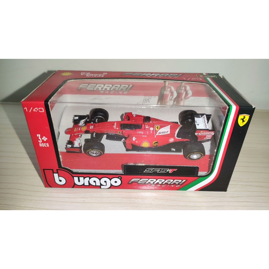 [ออกพิมพ์] โมเดลรถโลหะผสม Burago Burago 1/43 F1