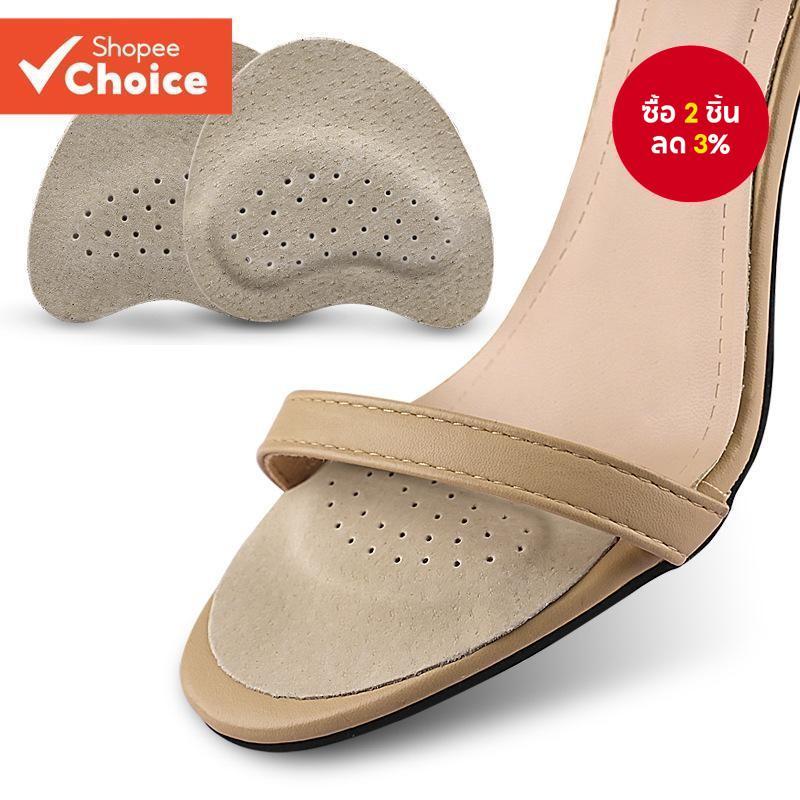 1 คู่ Anti Drop ส้นครึ่งขนาด Pad Insoles สําหรับรองเท้าส้นสูง ฟองน้ํา Pads ผู้หญิง รองเท้าครึ่ง Insole รองเท้าส้นสูง Forefoot Pad กันลื่น