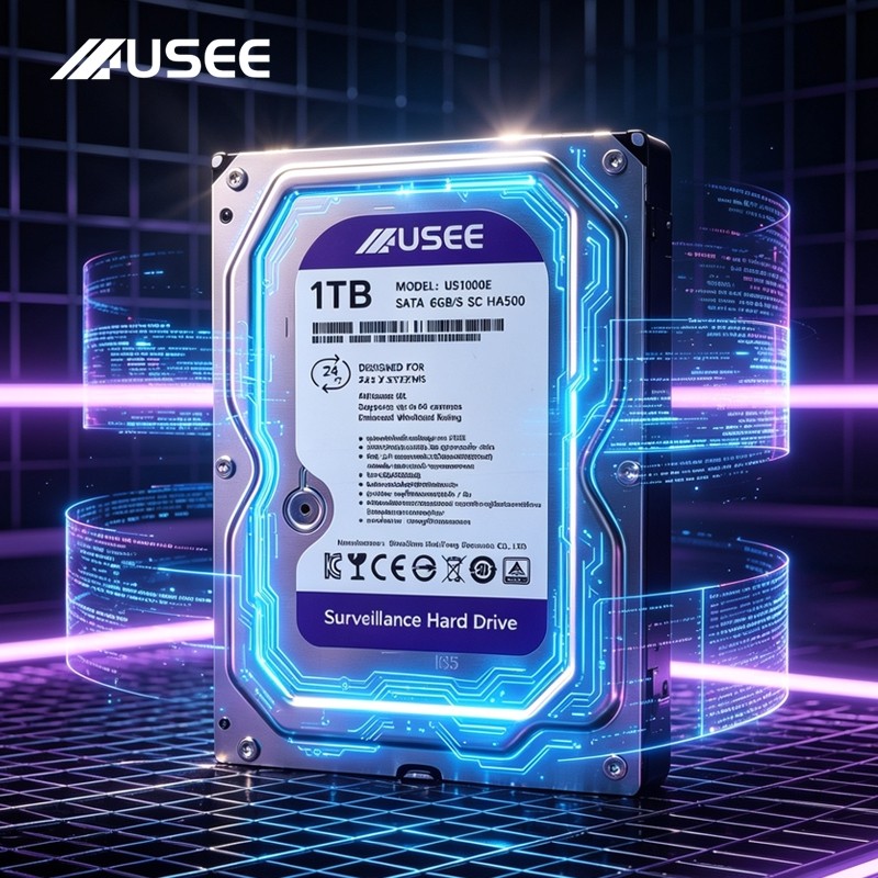ขายดีส่งไว USEE HDD CCTV 1TB / 2TB / 4TB / 6TB  ฮาร์ดดิสก์กล้องวงจรปิด 5400RPM SATA III