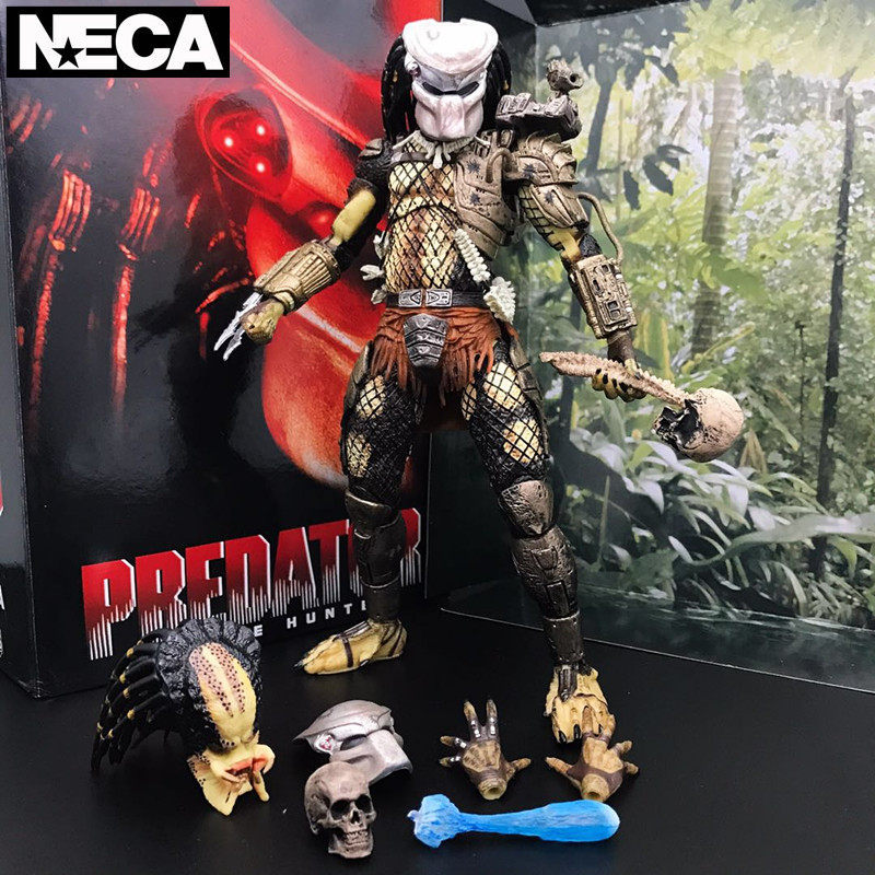 NECA Predator Alien 30th Anniversary Jungle Disguise Deluxe Edition 23cm Movable Model Figure