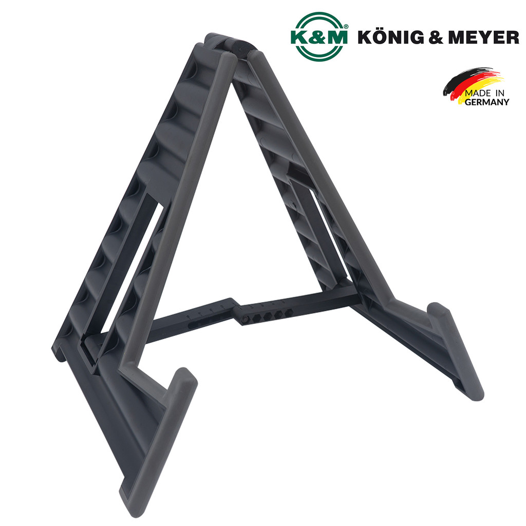 K&M® ขาตั้งกีตาร์ ขาตั้งกีตาร์ไฟฟ้า ปรับความกว้างได้ 5 ขนาด รุ่น Wave 20 (Electric Guitar Stand Model: 17590-000-55) **