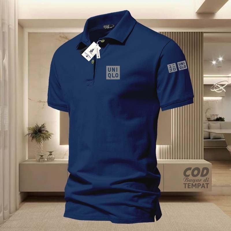 Polo Shirt, Uniqlo Men's Polo Shirt, Adult Neck Polo Shirt Men's Polo Shirts Men's Polo Shirts, Unif