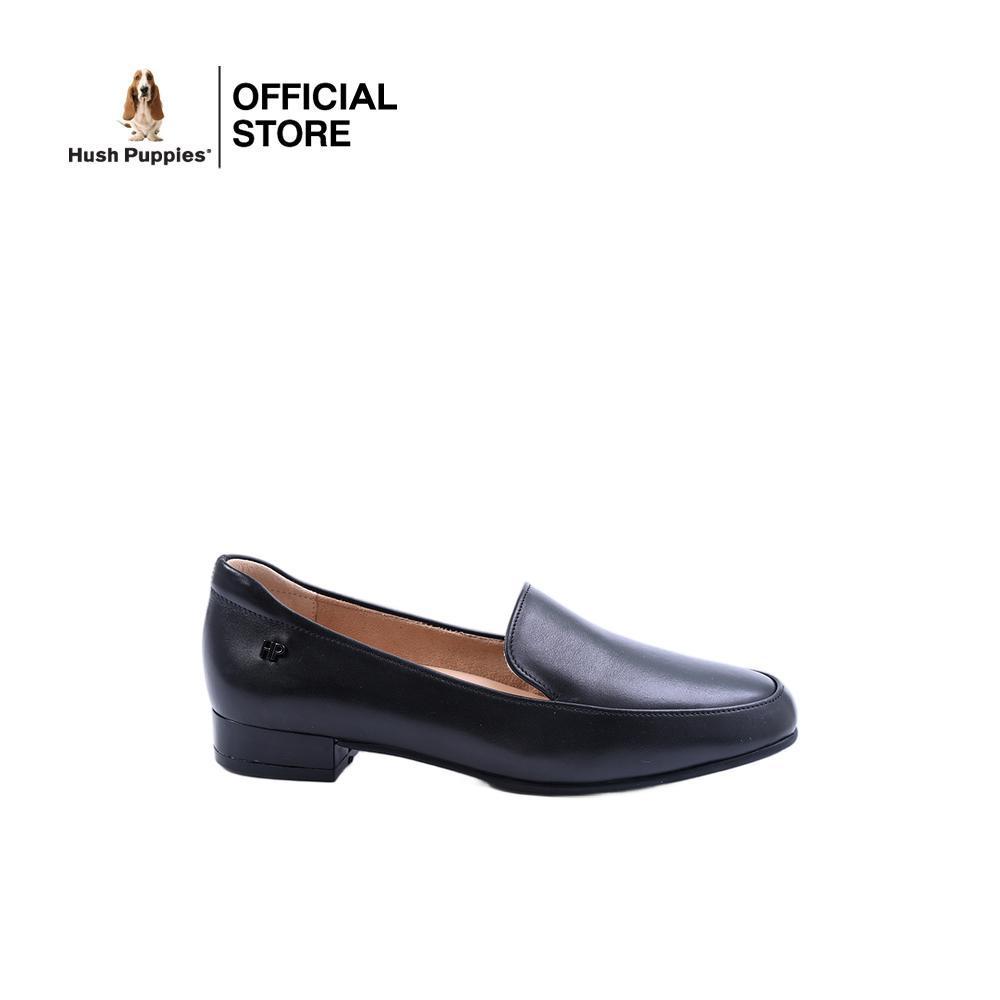Hush Puppies รองเท้าผู้หญิง รุ่น HP 8WDFB0815A - สีดำ (รองเท้าทางการหนังแท้ แบบสวม)