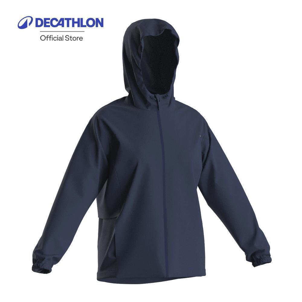 Decathlon Women'S Waterproof Running Jacket Kiprun เสื้อแจ็คเก็ตกันน้ำใส่วิ่งผู้หญิง รุ่น Kiprun Run 100 Rain