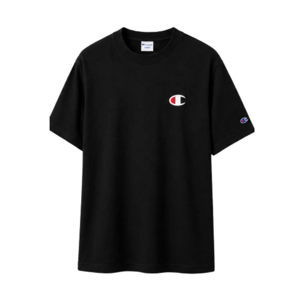 CHAMPION ESSENTIAL TEE C LOGO Men เสื้อยืดแขนสั้น ทรงพอดีตัว Regular Fit