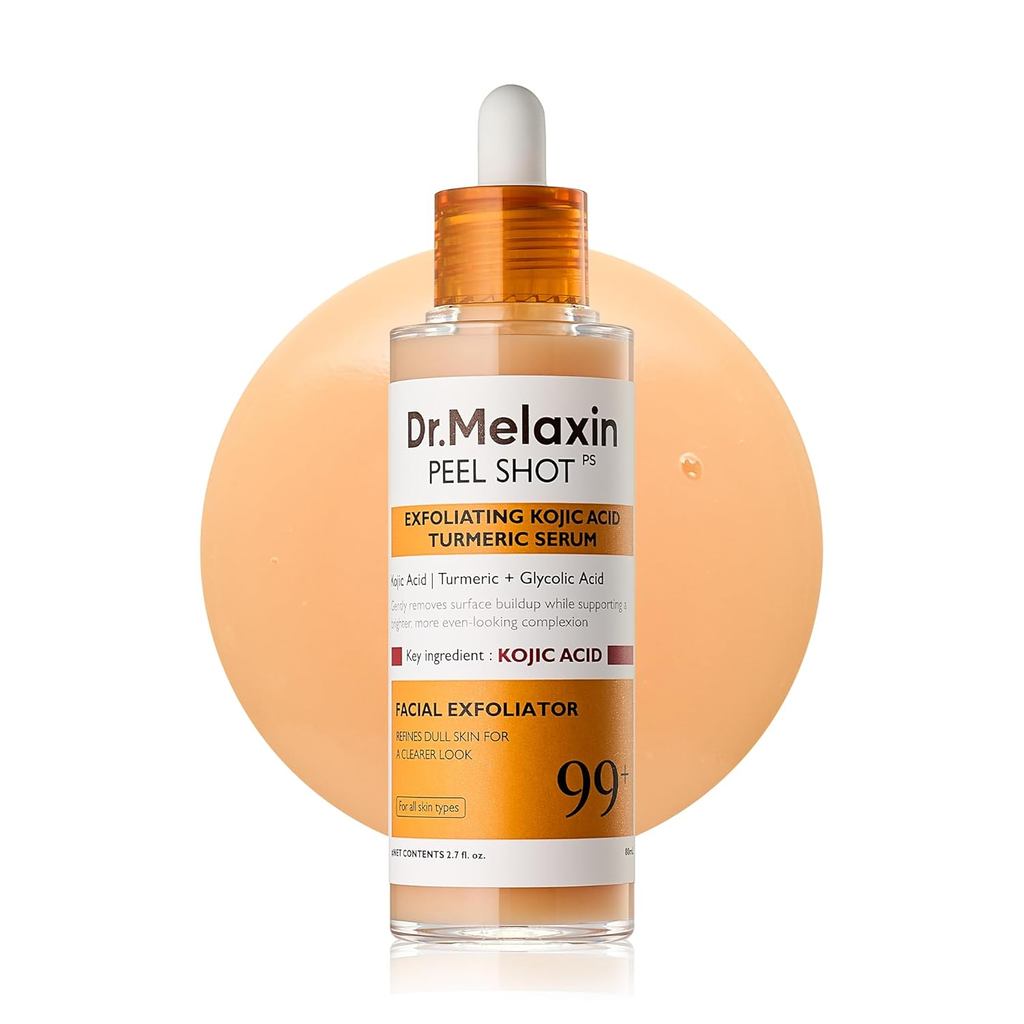 ดร. Melaxin Skin Replacement ฉีดขมิ้น Essence -- ประกอบด้วย AHA/BHA และ Niacinamide Exfoliating Dark
