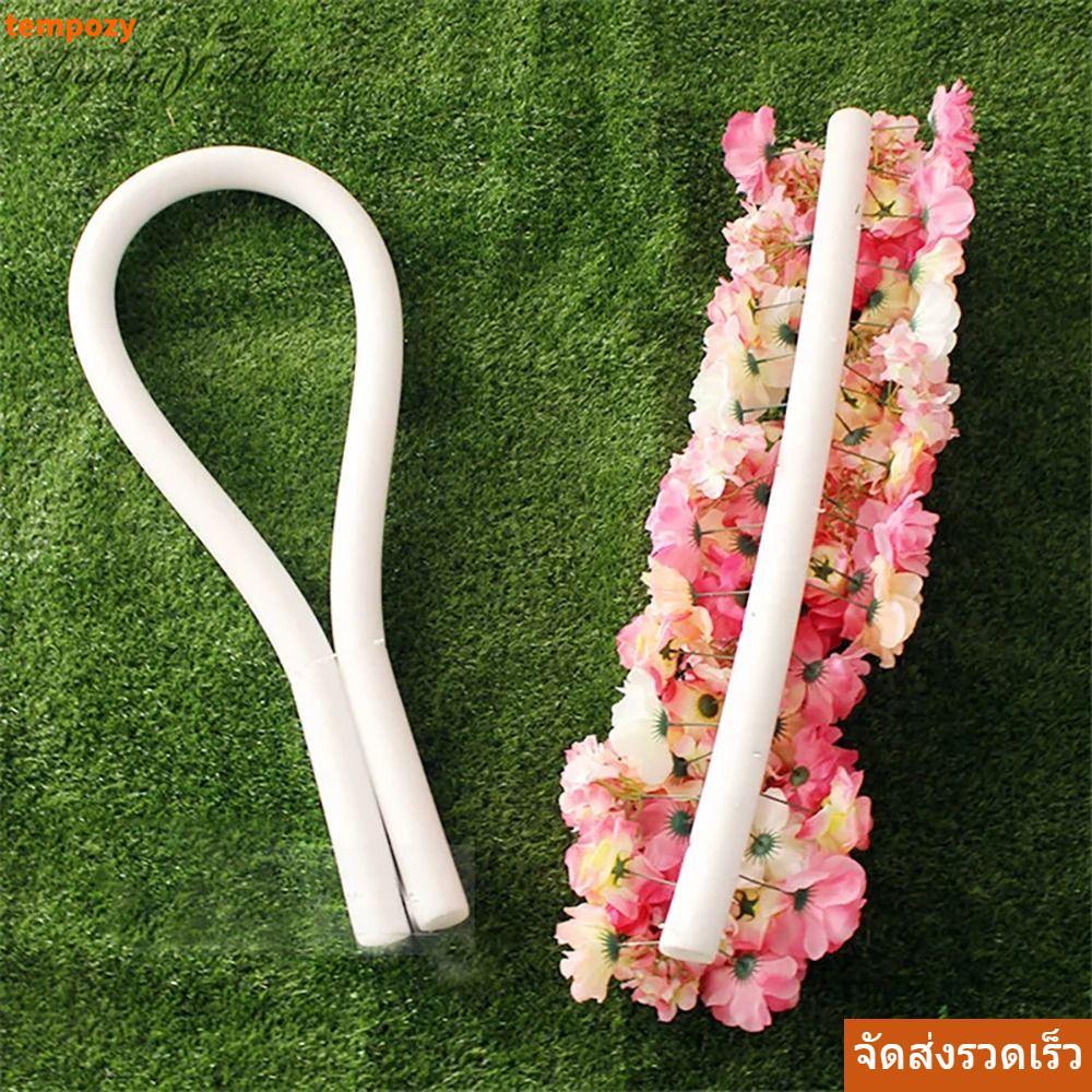 จัดส่งรวดเร็วTEMPOZY 1 ชิ้นโฟมแถบ, DIY การจัดดอกไม้ฐานฟองน้ํา Stick,ทนทานทรงกระบอก 51*4 ซม.งานแต่งงาน Party Props แถบผ้าฝ้ายแพคเกจดอกไม้