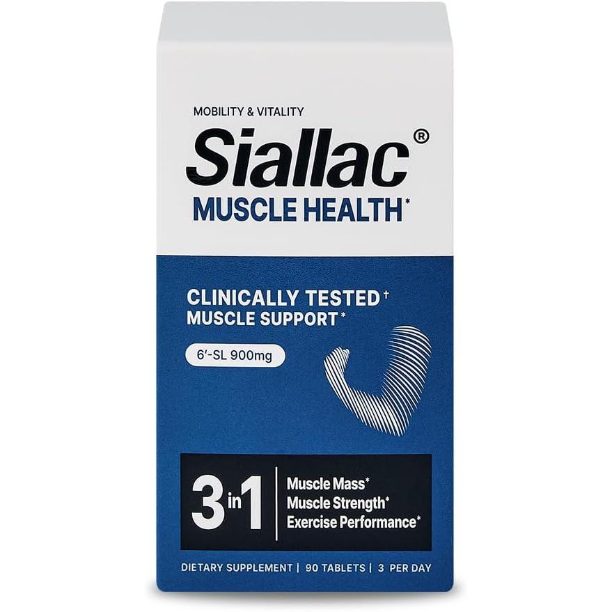 Muscle Health - Made in USA - Enhance Muscle Mass & Strength, Fast Workout Recovery, Reduce Fatigue 