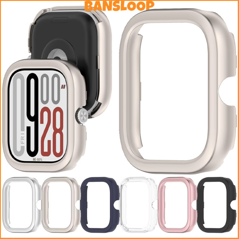 กรณีรูพีซี for Redmi Watch 5 / Redmi Watch 4 ทั้งหมดรอบ Hard Bumper Cover Frame Screen Protector Shell for Redmi Watch 5
