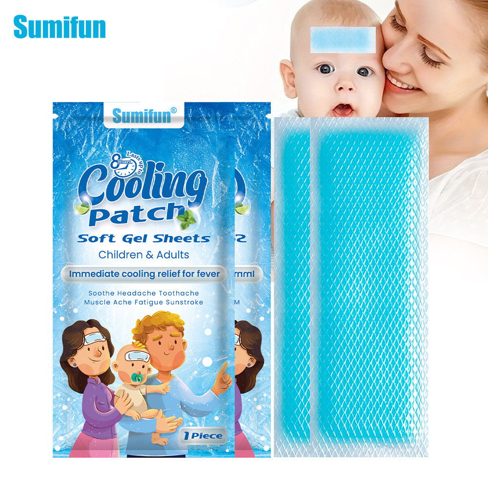 Sumifun Cooling Patch Cooling Patch Hydrogel Patch หน้าผาก Cooling Patch ญี่ปุ่นต้องมี K18901 ปลา 5.