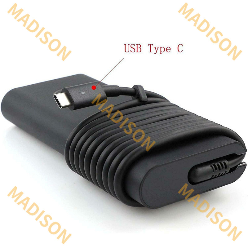 130w แล็ปท็อปชาร์จสําหรับ XPS 15 17 9700 9720 9520 9500 9510 USB-C แล็ปท็อปอะแดปเตอร์ AC ประเภท C