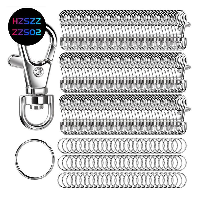 Hzszzs02Key Rings Key Chain Rings พวงกุญแจทําชุด 240 ชิ้น