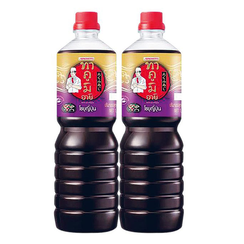 ทาคูมิ ซอสโชยุ 1 ล. x 2 (TAKUMI Sauce Shoyu 1 l x 2)