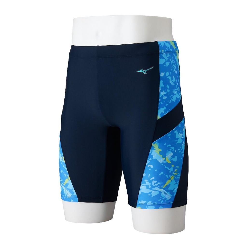 MIZUNO Swim Racing Half Pants N2JBD116 XL Size 82 Navy × Kotsubomizu Blue  
MIZUNO Swim Racing Half 