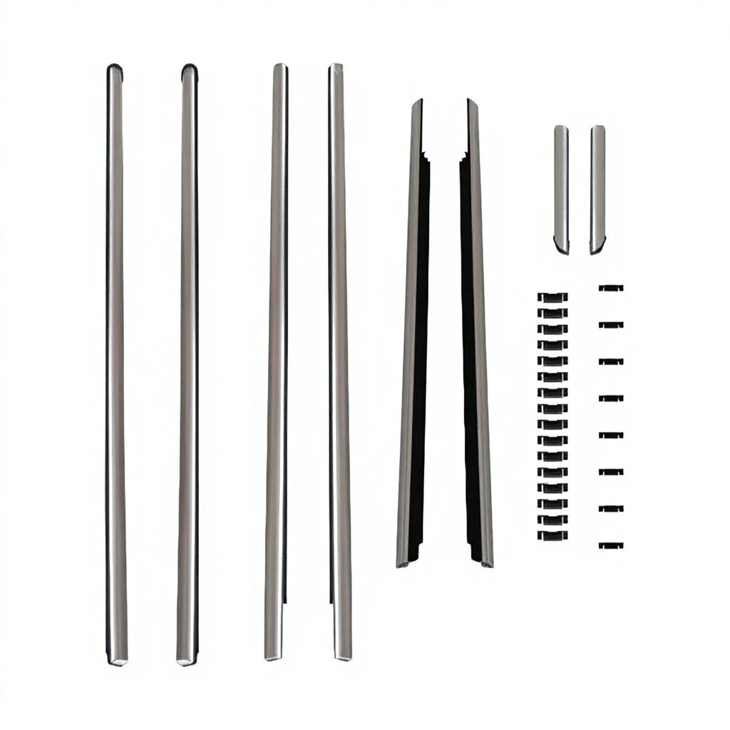 ขาย V Class W447 V260 V250 VITO หน้าต่าง Trims สําหรับ V CLASS W447 V260 V250 VITO Metris Chrome หน้