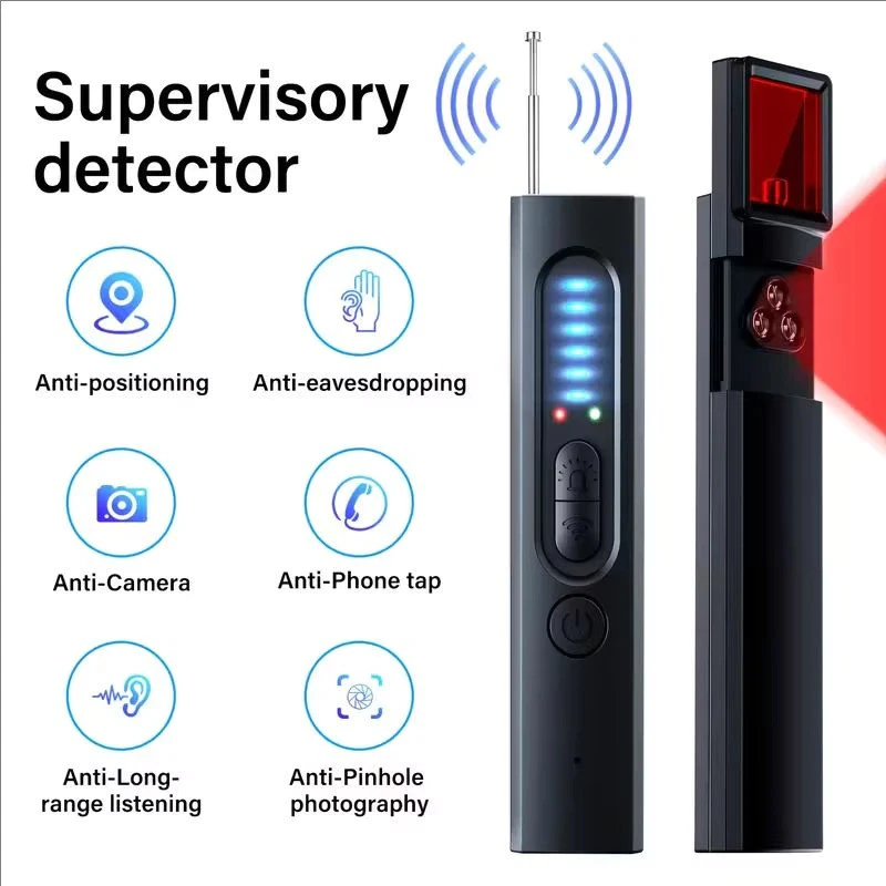 เครื่องตรวจจับกล้องที่ซ่อนอยู่และสัญญาณไร้สาย RF thumbnail 3