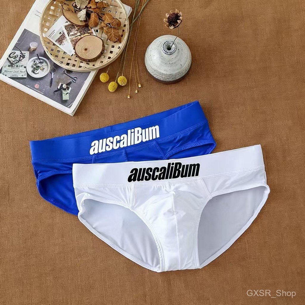 Add Add กางเกงในชาย  ทรงบรีฟbikini ผ้าไนลอน เนื้อผ้านุ่มลื่นใส่สบาย ระบายอากาศดี (พร้อมส่งในไทย)