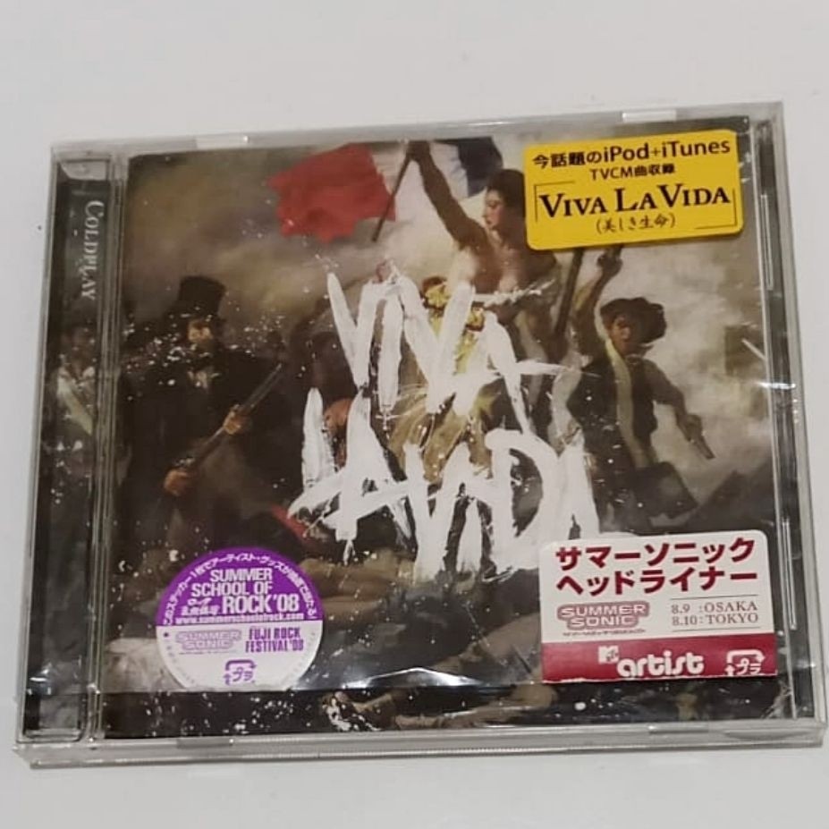 COLDPLAY viva lavida JAPAN