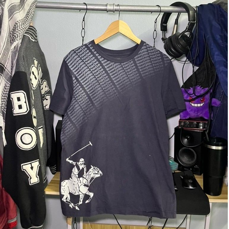 BHPC Beverly Hills Polo Club t-shirt (ปั๊มคอ)