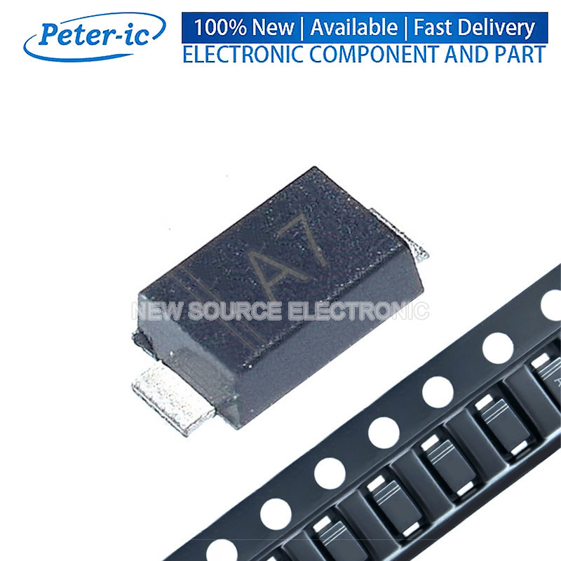 (50-200 ชิ้น) 1N4007W A7 SOD123FL SMD Rectifier ไดโอดและป้องกันไฟกระชาก