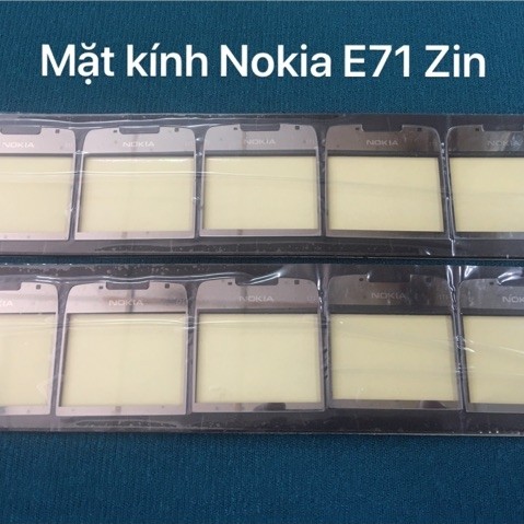 กระจก Nokia E71 Zin (สีเงิน)