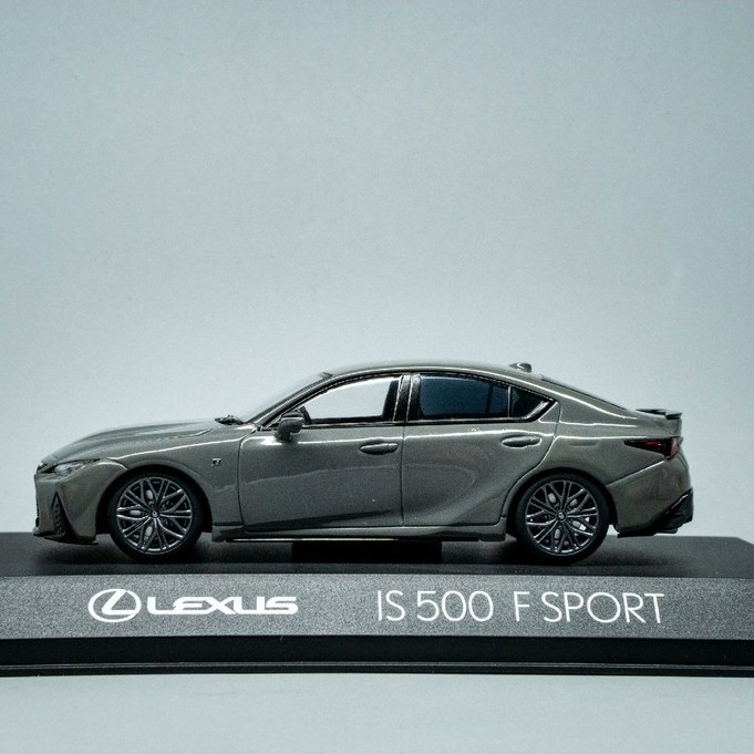 1 43 Jingshang Lexus IS500 F SPORT Kyosho Lexus IS500 Cement Grey Extremely Rare Overseas Market 2,0