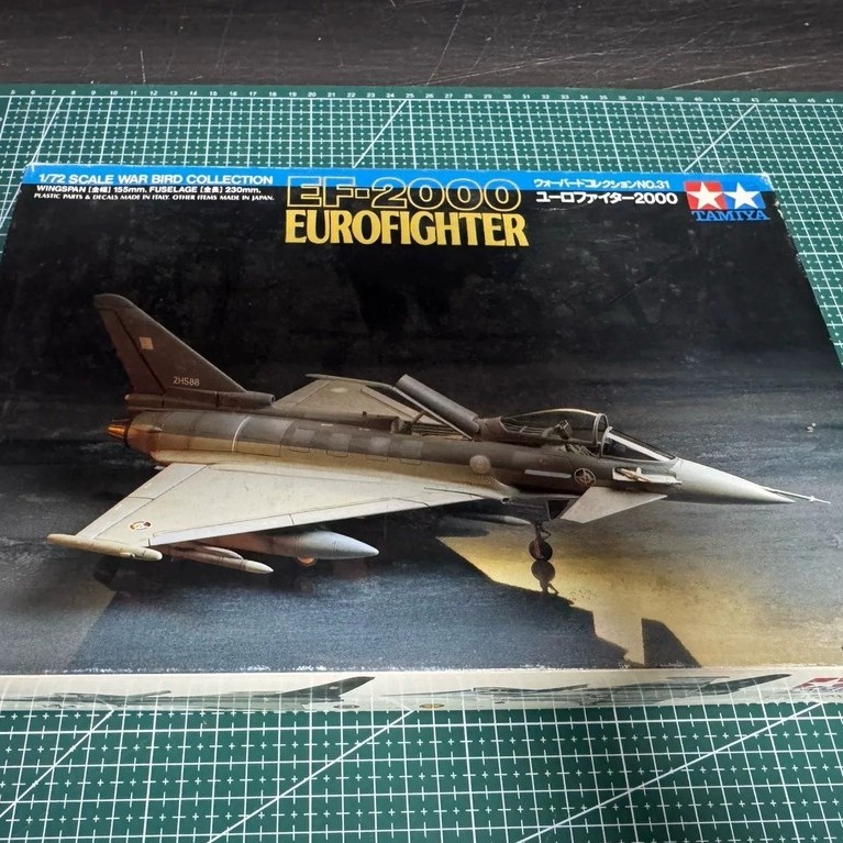 [สต๊อกพร้อม ติดต่อหากคุณมีคําถามใดๆ] Tamiya 1/72 EF-2000 EUROFIGHTER Combat