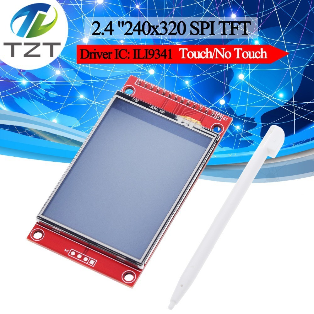 8 ซม. 4-Line SPI Serial Port TFT จอแสดงผล LCD โมดูล ST7789V/ILI9341 ไดรฟ์จอแสดงผล LCD