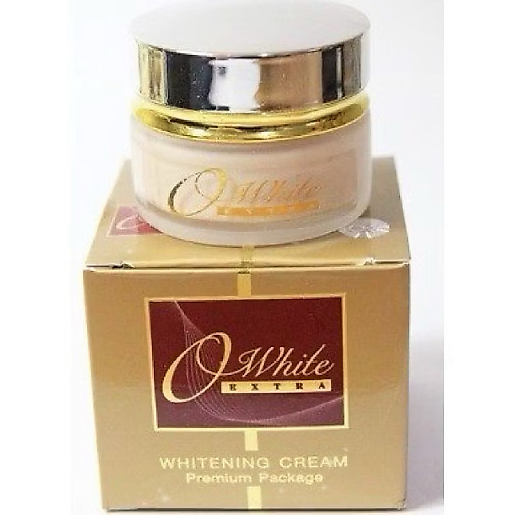 O'white Extra  ครีมโอไวท์ กล่องทอง ไวท์เทนนิ่งครีม แพคเกตใหม่