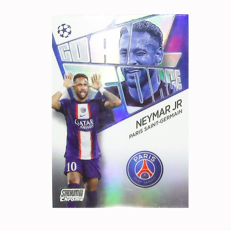 [CL] การ์ดดาราฟุตบอล Neymar JR Neymar ทีมบราซิล การ์ดสะสม Big Paris Sampa